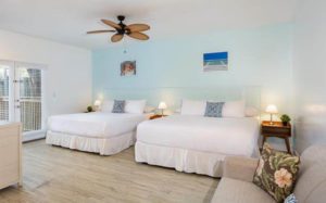 Map out your Key West itinerary in a comfortable hotel bedroom like this one. 