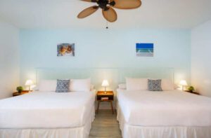 A Key West hotel room to stay at during Fantasy Fest.